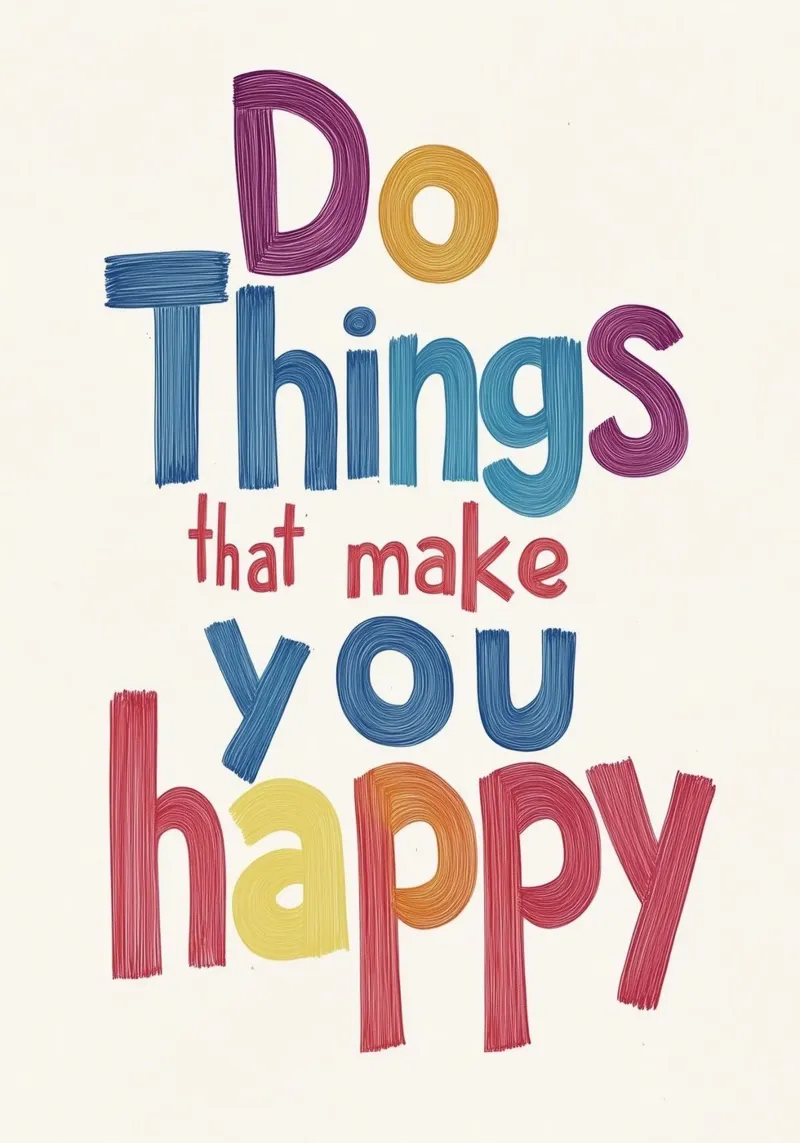 do things that make you happy canvas by art quots shop