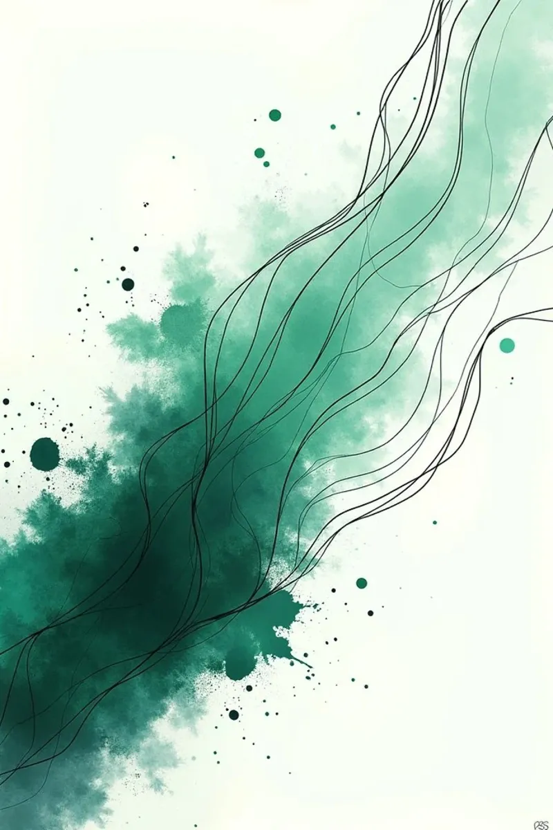 Nature 1 poster with plastic frame by Dustlight Atelier