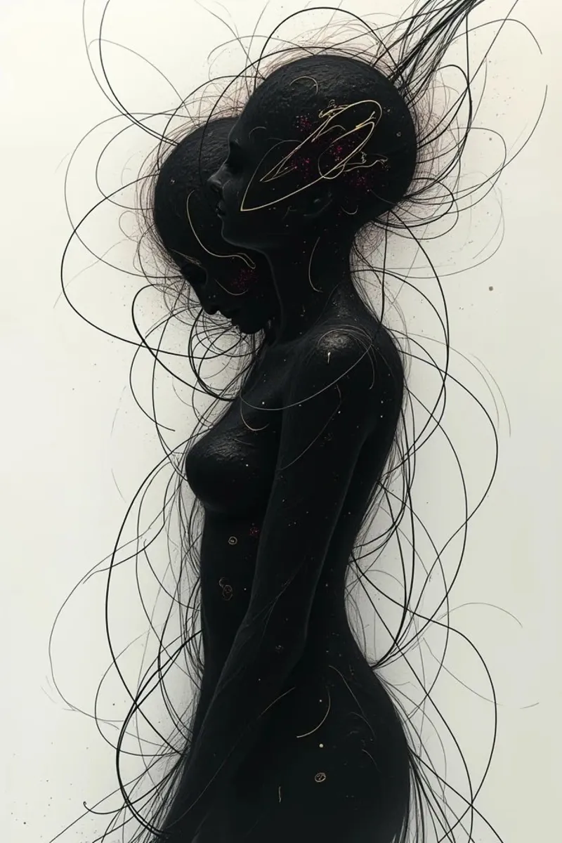 Exasperated hahnemühle by Dustlight Atelier