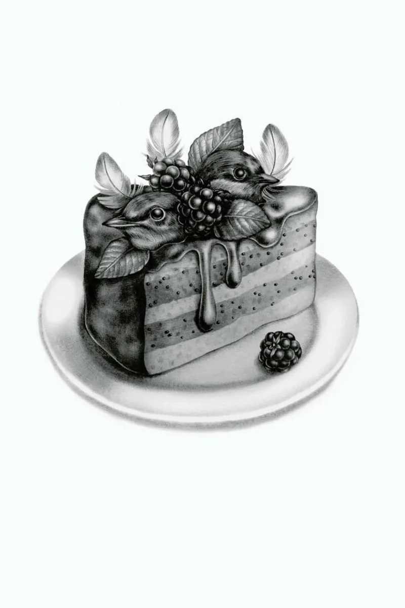 Cake pellicola backlit da Maria Vdovichenko