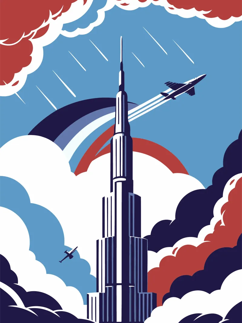Città di Dubai poster da STORE PRESENCE