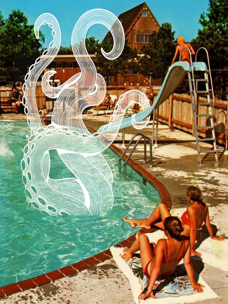 Octopus Splash carta hahnemühle da MsGonzalez