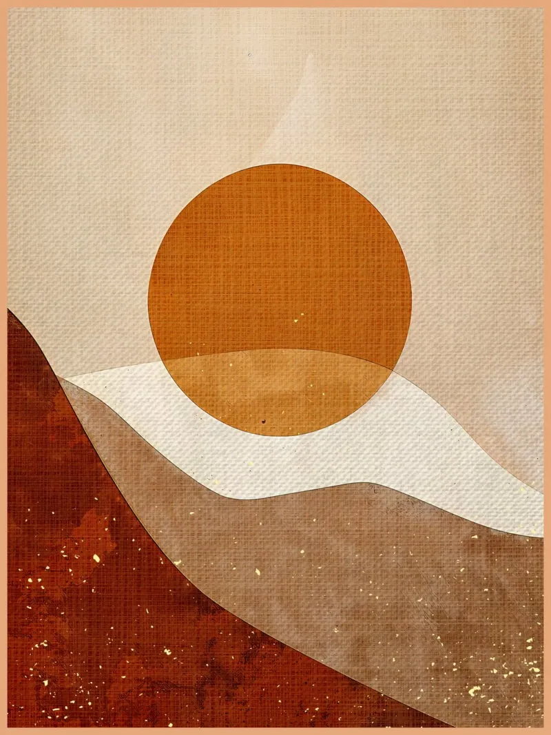 Sandy Serenity pellicola backlit da Modern Geometry