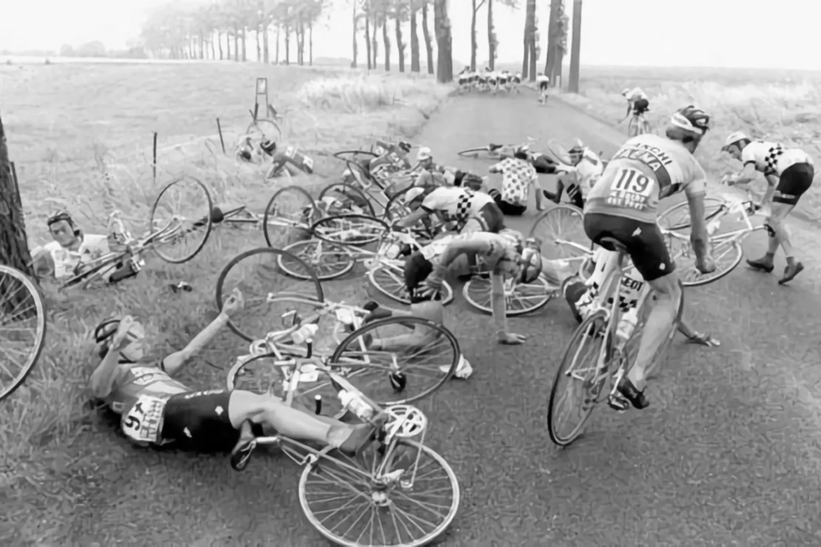 Big Crash TDF 1950 alluminio dibond da Goodshops