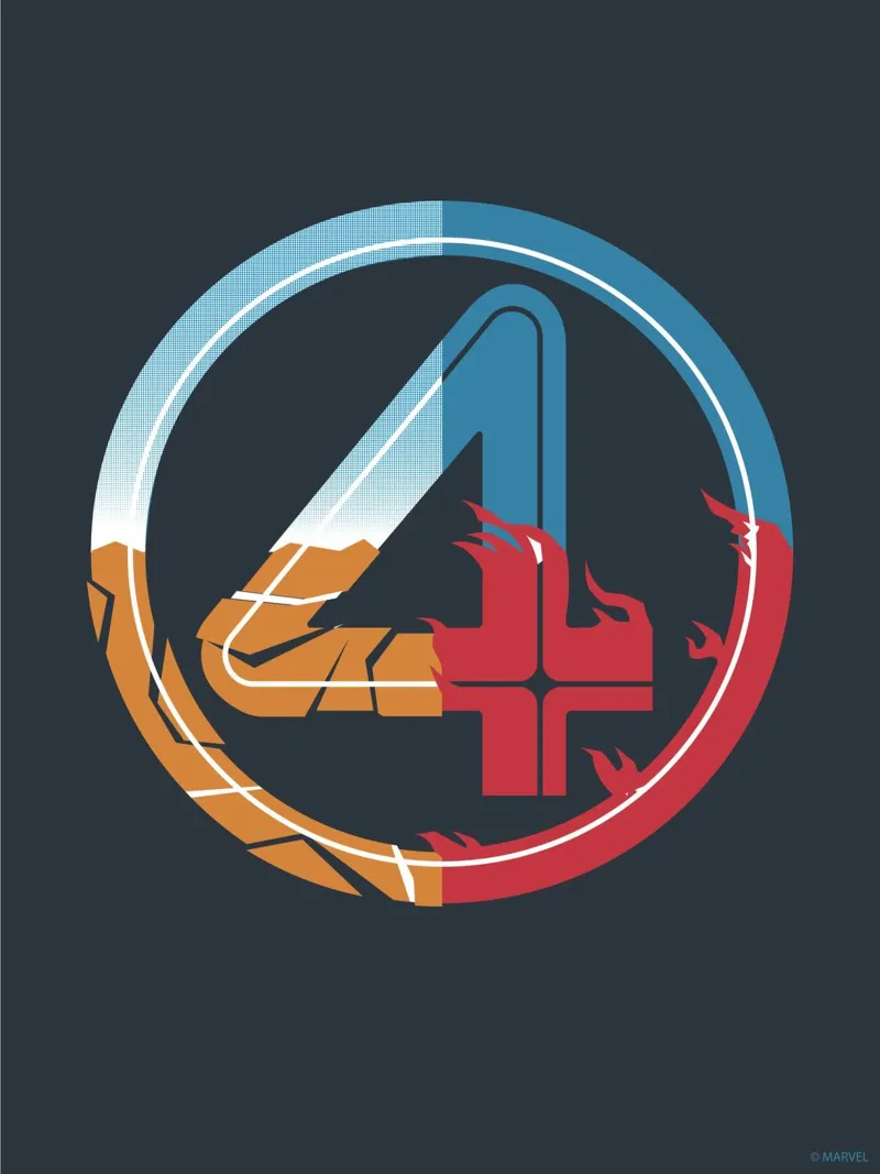 FANTASTIC 4 poster da FANTASTIC 4 by JUNIQE