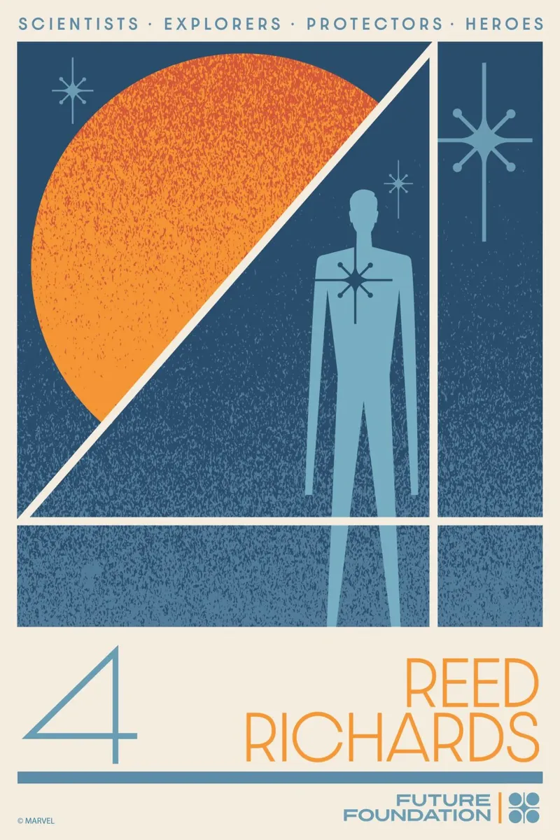 Fantastic 4 - Reed Richards poster da FANTASTIC 4 by JUNIQE