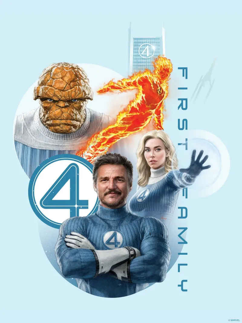 Fantastic 4 - First Family poster da FANTASTIC 4 by JUNIQE