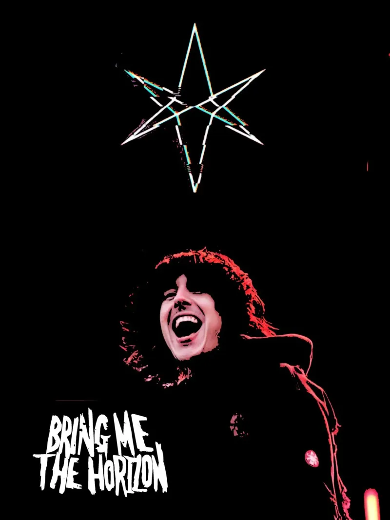 Bring Me The Horizon 5 Arte alluminio dibond da music soul