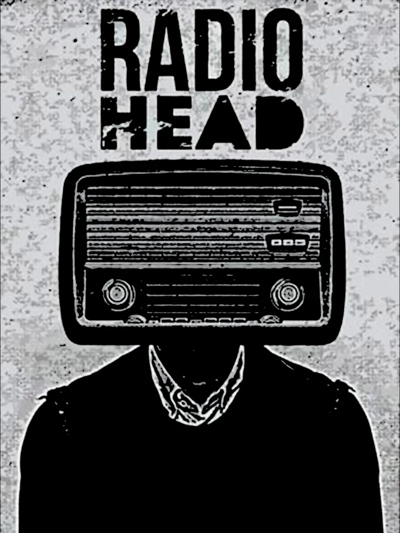 Radio Head 1 Art pellicola backlit da music soul