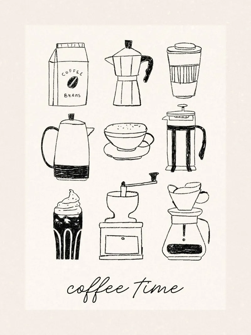 ora del caffè carta hahnemühle da ArtDesign by KBK