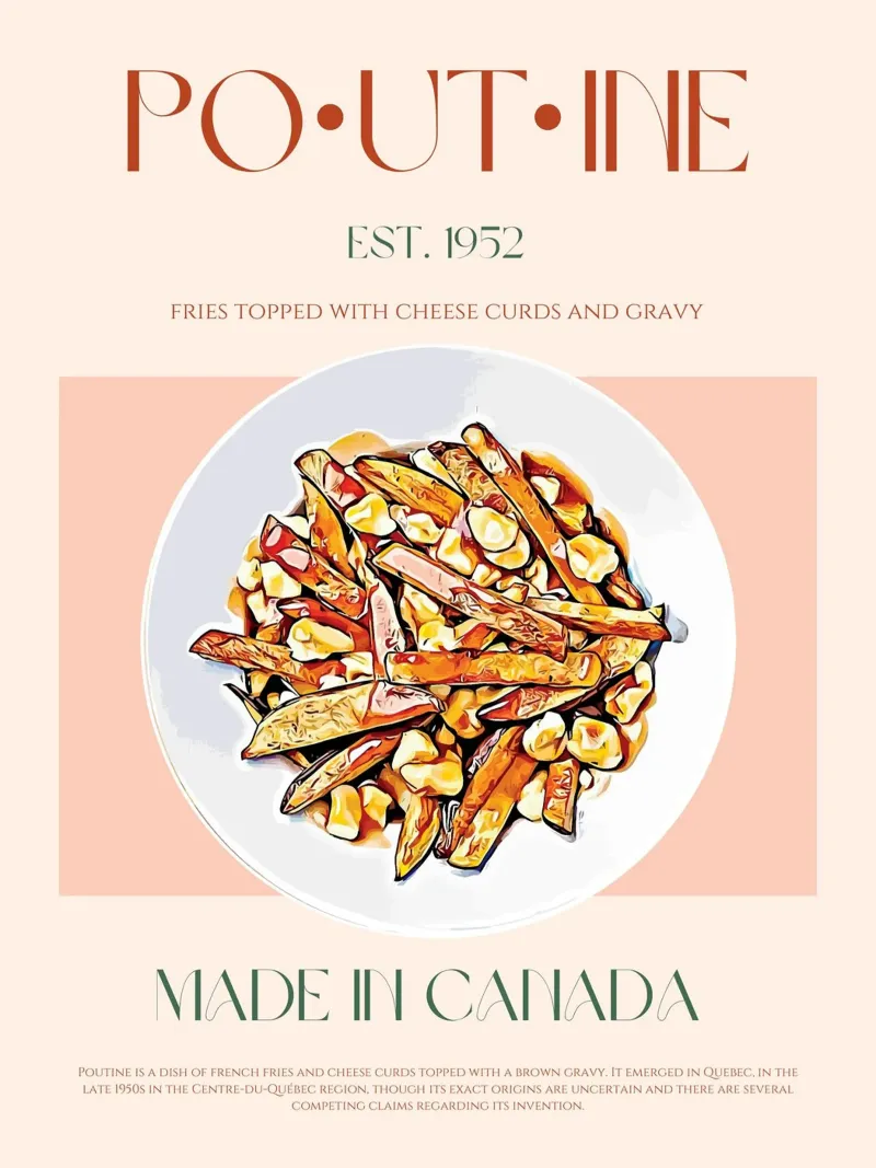 Poutine Print hahnemühle by KOKRPrints