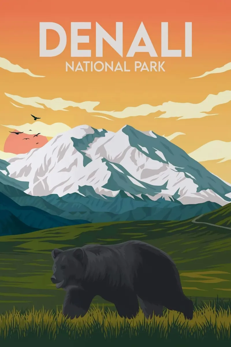 Denali poster da Morgan Scotts