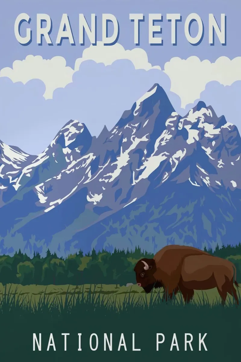 Grand Teton Forex-Platte von Morgan Scotts