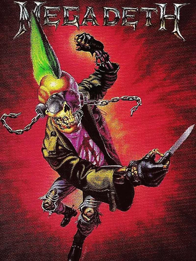 megadeth band acrylic glass by vanhesling