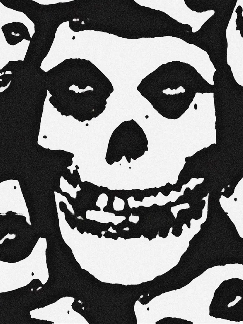 logo della band misfits pellicola backlit da vanhesling