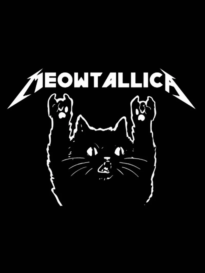meowtallica pellicola backlit da vanhesling