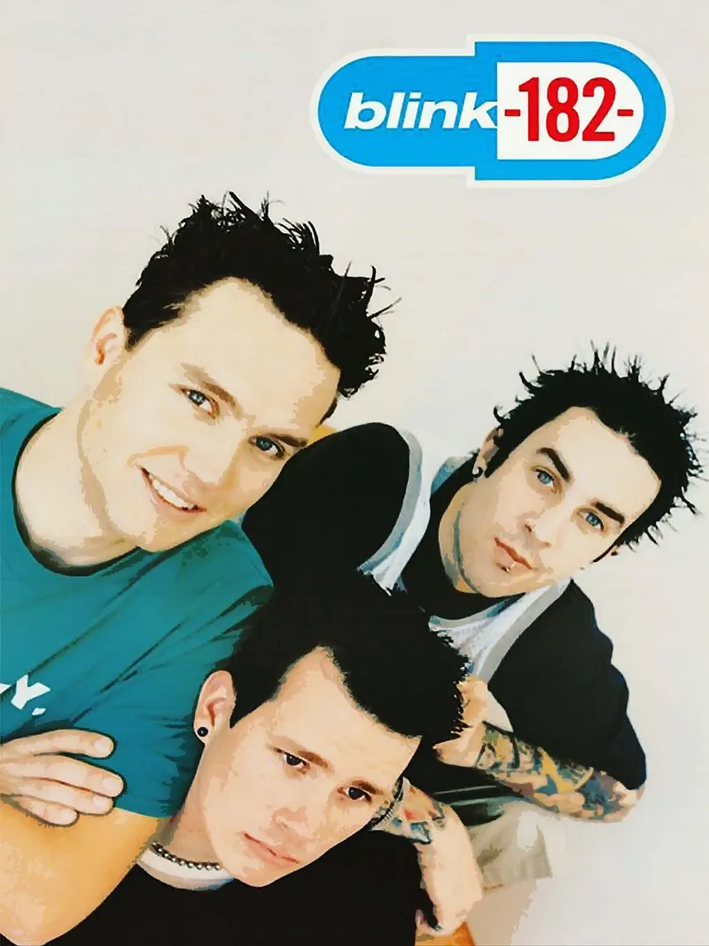 La band Blink-182 pellicola backlit da vanhesling