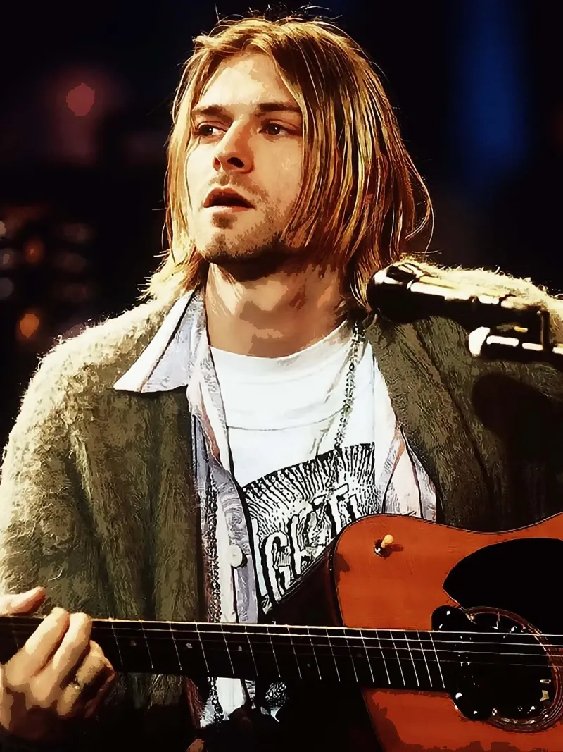 kurt cobain pellicola backlit da vanhesling