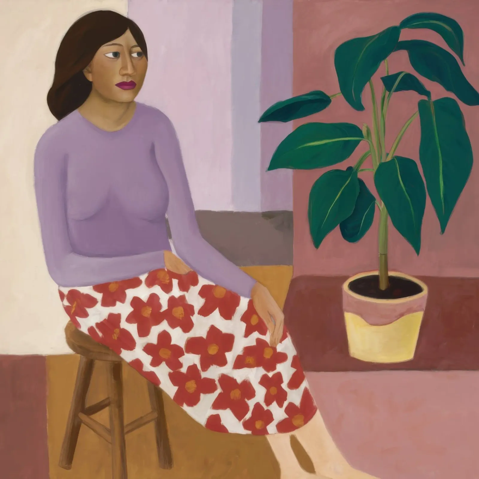 Patterned Pant Repose canvas by Monuments Fire