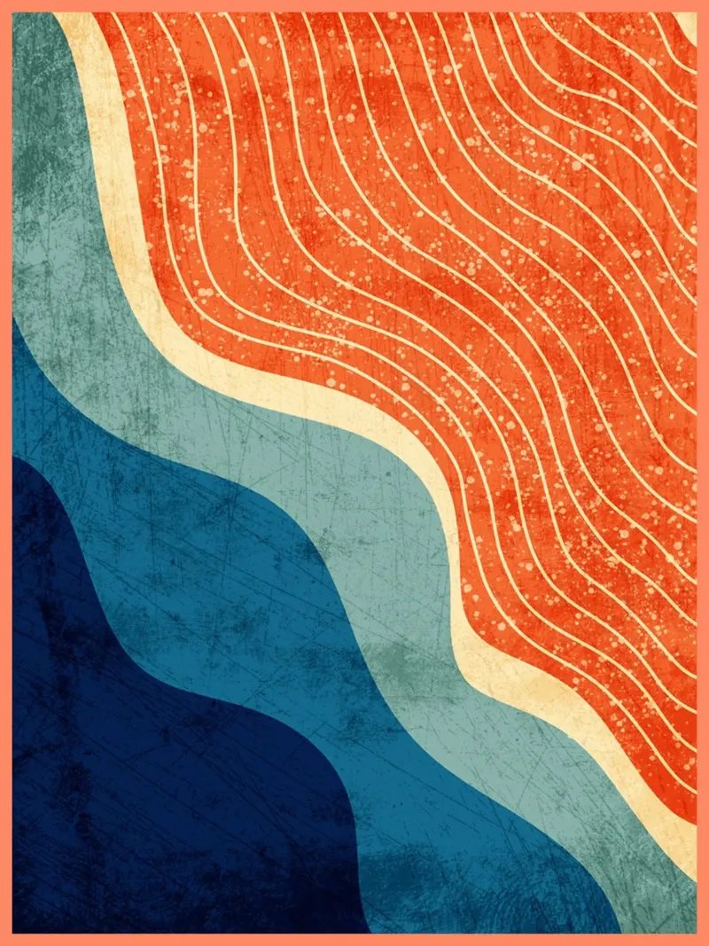 ARTE PITTORICA MINIMALISTA poster da DanielDesign