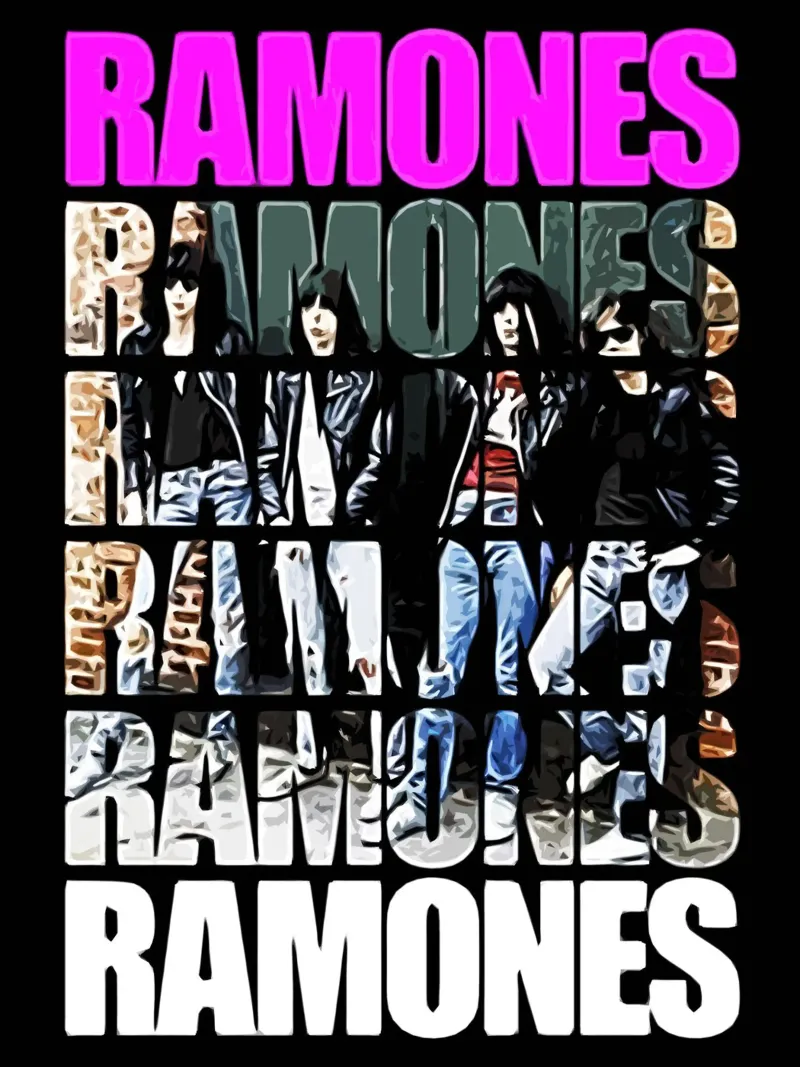 Ramones band music Art hahnemühle by music soul