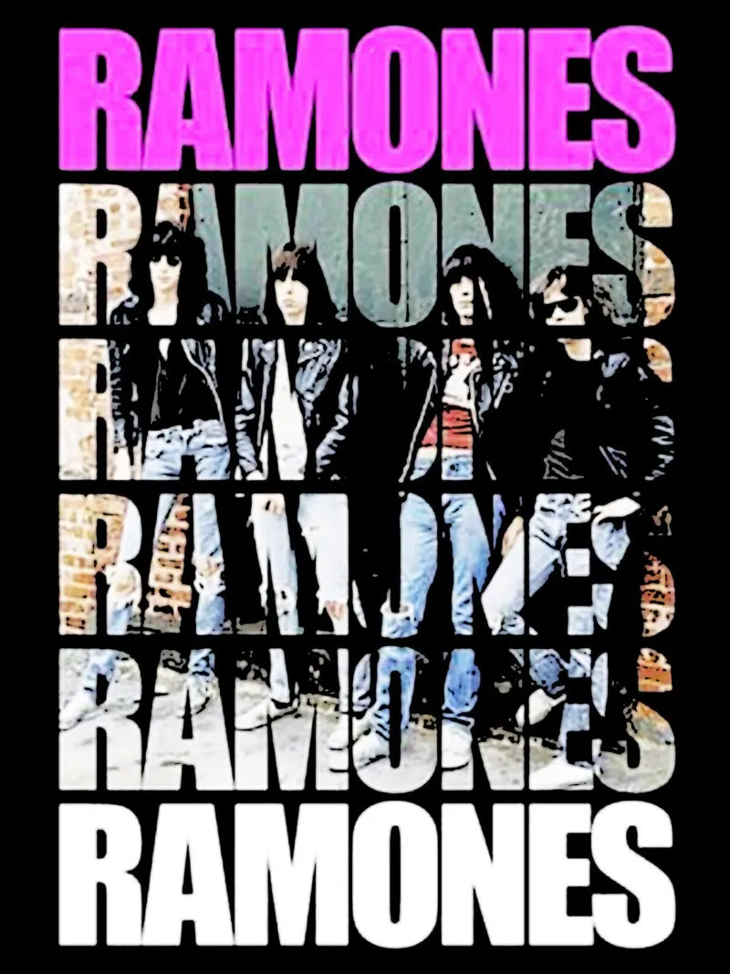 Musique du groupe Ramones 1 Art hahnemühle de music soul