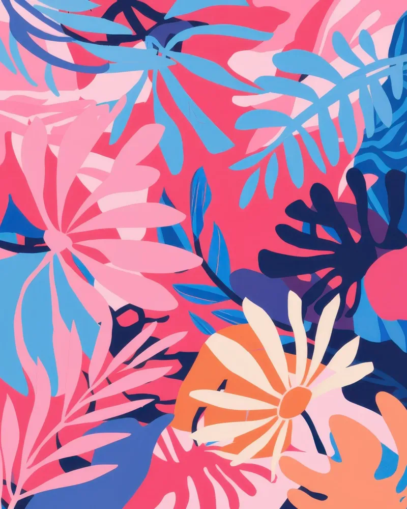 Fucsia Jungle Haze pellicola backlit da Dream Gesso
