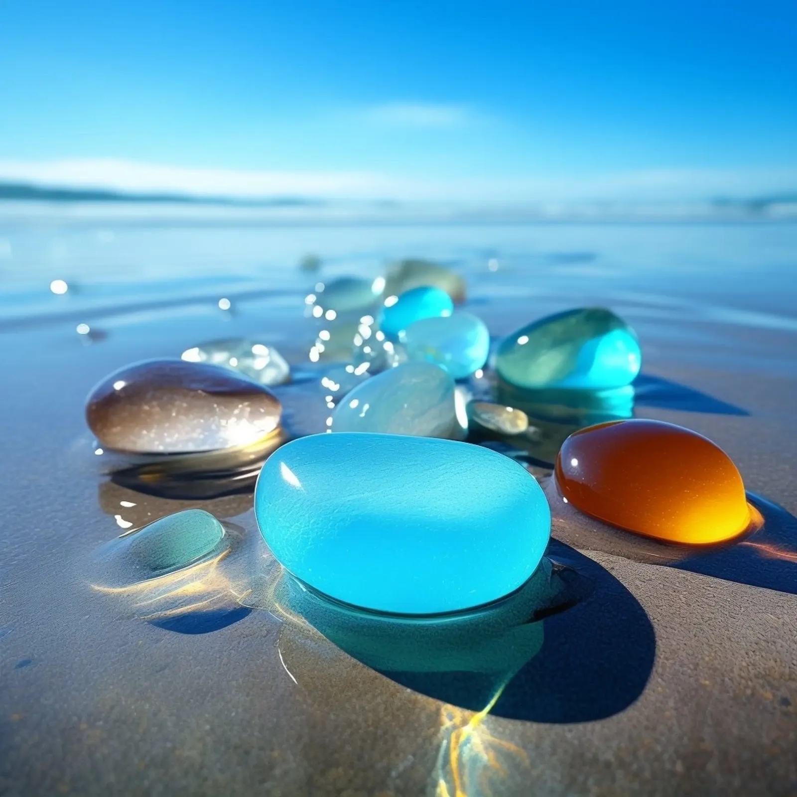 Sussurri dell'oceano alluminio dibond da PhotoVibe Decor