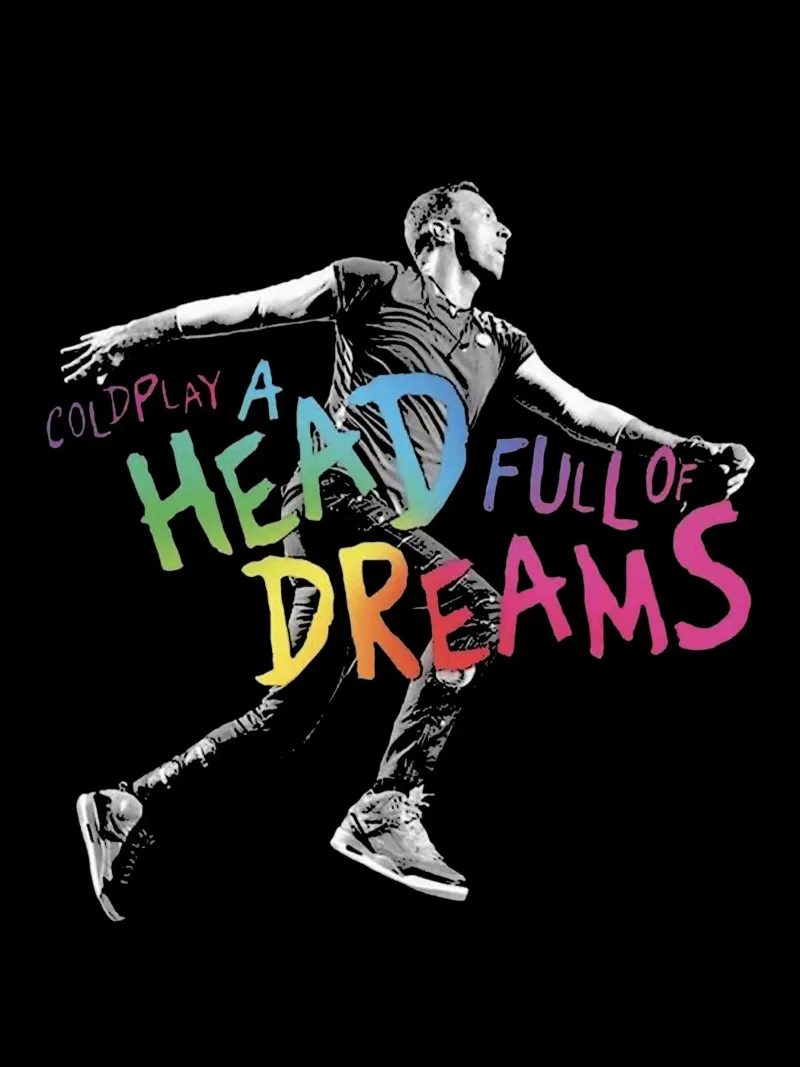 coldplay a Head Full Of Dreams Arte pellicola backlit da music soul