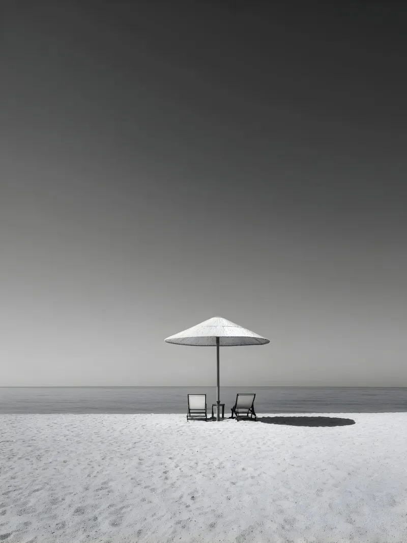 Mediterranean Beach carta hahnemühle da Mononoir
