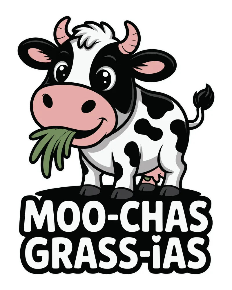 Moo-Chas Grass-ias poster da edsonramosart