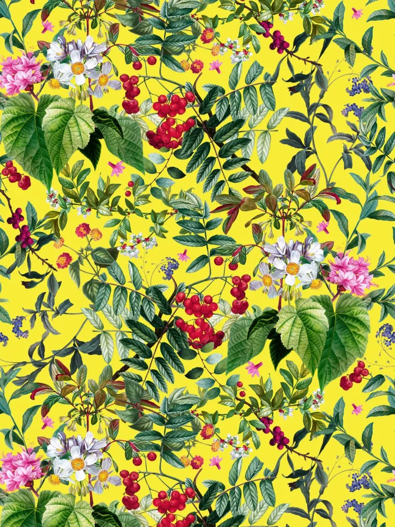 Secret Garden III poster con telaio in alluminio da burcukorkmazyurek