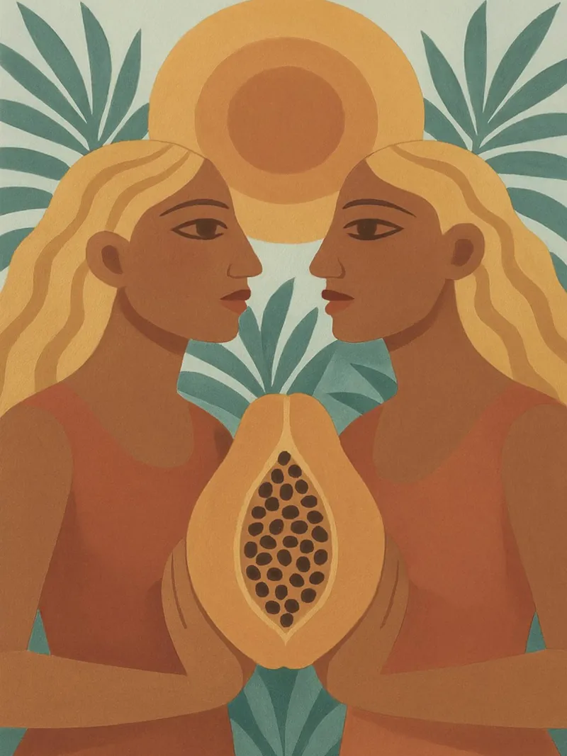 Sisters of the Sun poster by Taika Tori Art