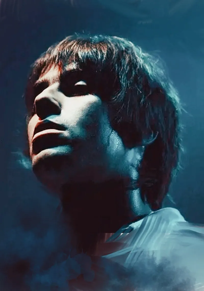 Liam Gallagher (2) pellicola backlit da Lembayung art