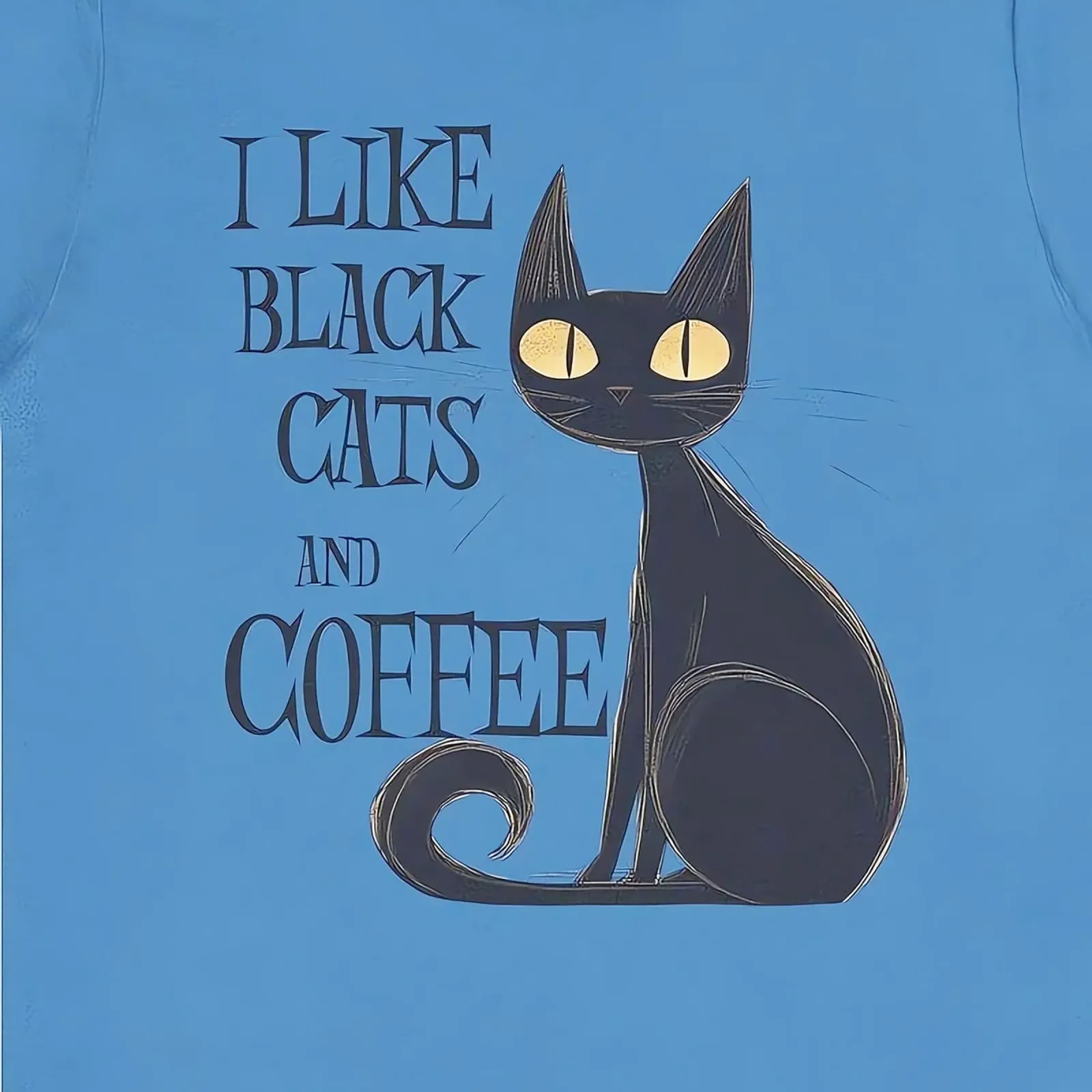 Mi piacciono i gatti neri e il caffè carta hahnemühle da Arjun