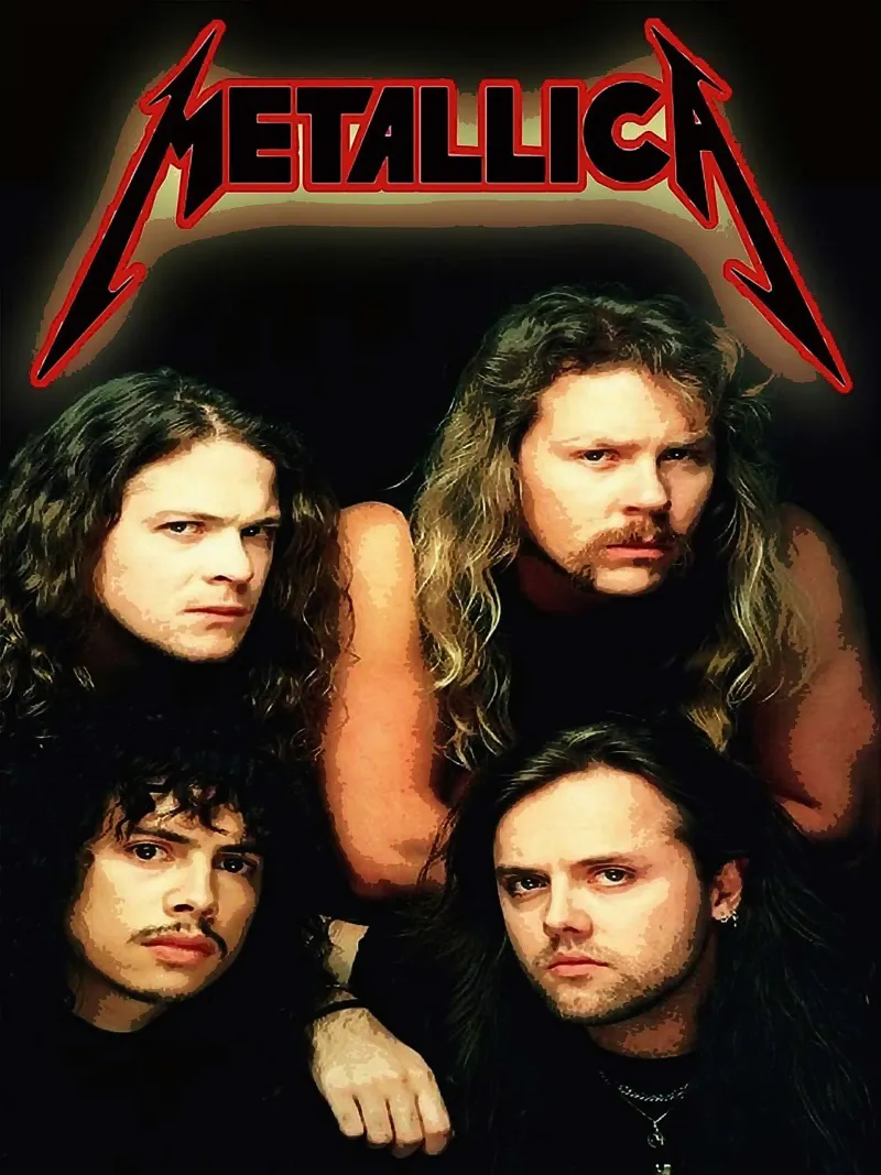 metal band canvas by vanhesling