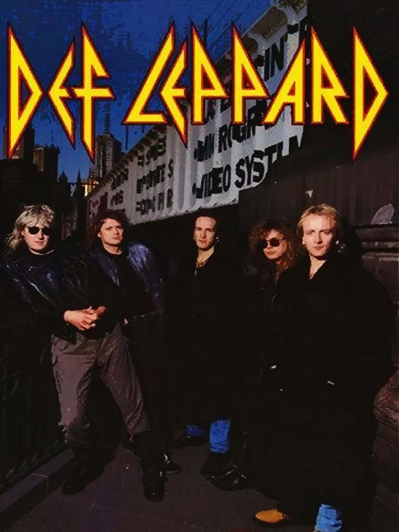 Groupe Def Leppard hahnemühle de vanhesling
