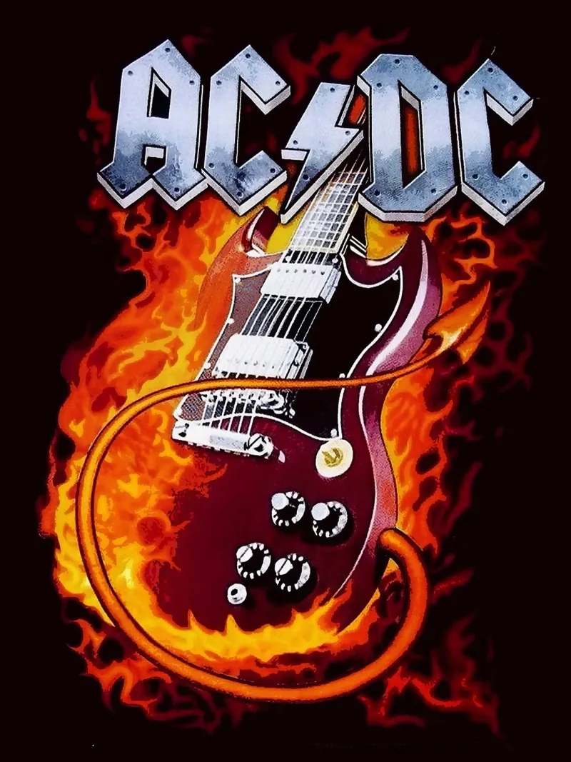 Gruppo AC/DC pellicola backlit da vanhesling