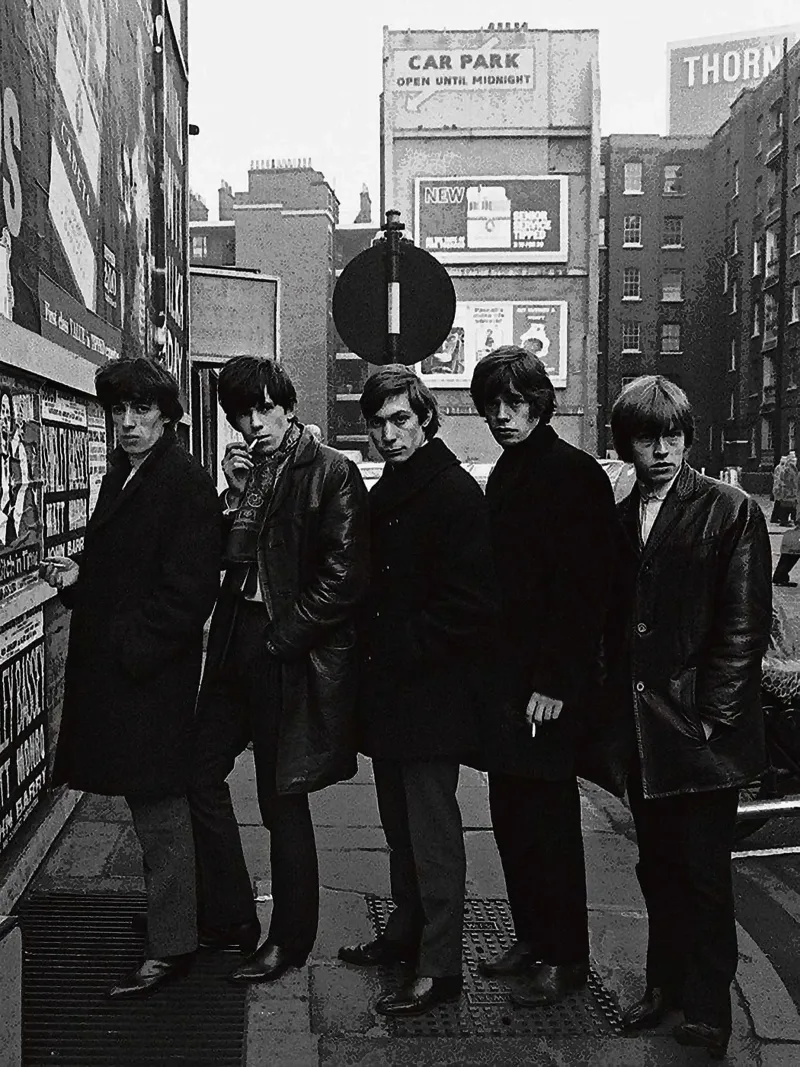 rolling stone band pellicola backlit da vanhesling