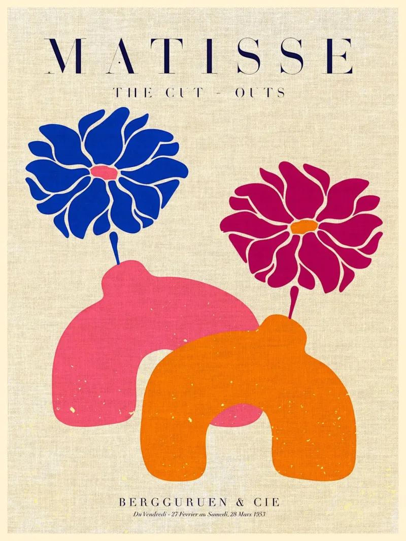 Matisse Due fiori pellicola backlit da MatisseShop