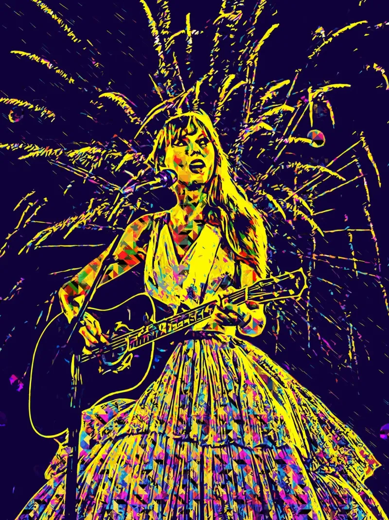 Taylor Swift 18 Art carta hahnemühle da music soul