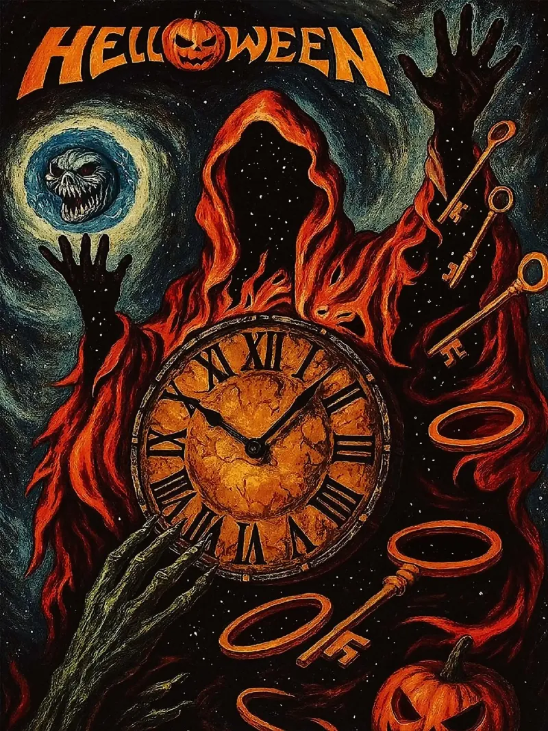 Helloween band pellicola backlit da vanhesling