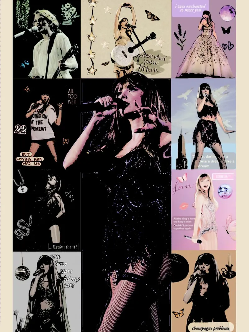 Taylor Swift Poster Art Print canvas by music soul