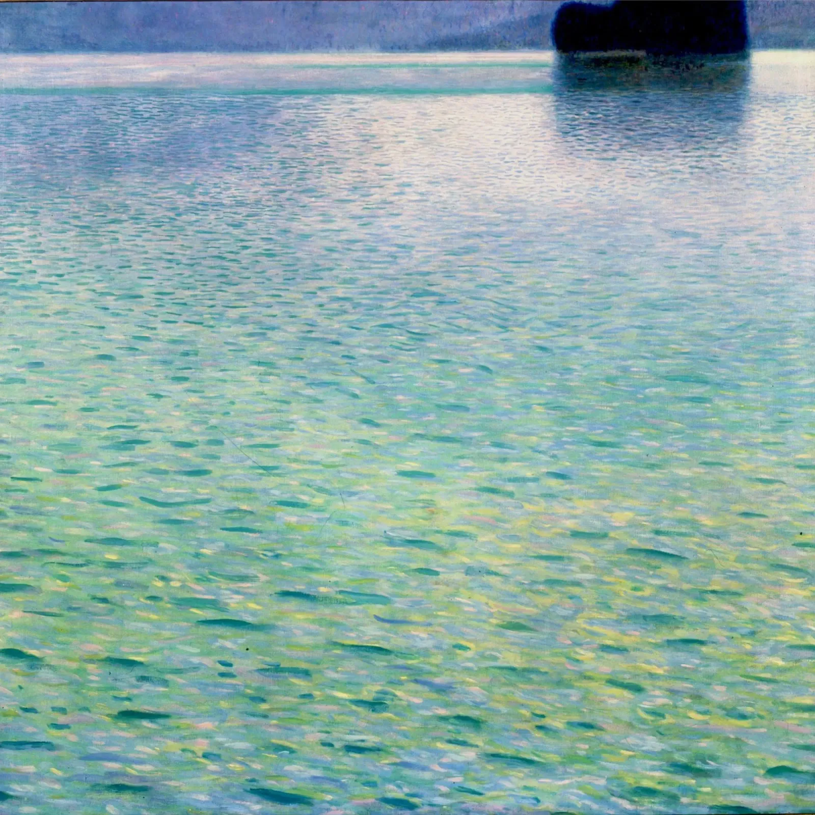 Island in the Attersee (1902) by Gustav Klimt acrylic glass by Gustav Klimt ART Prints