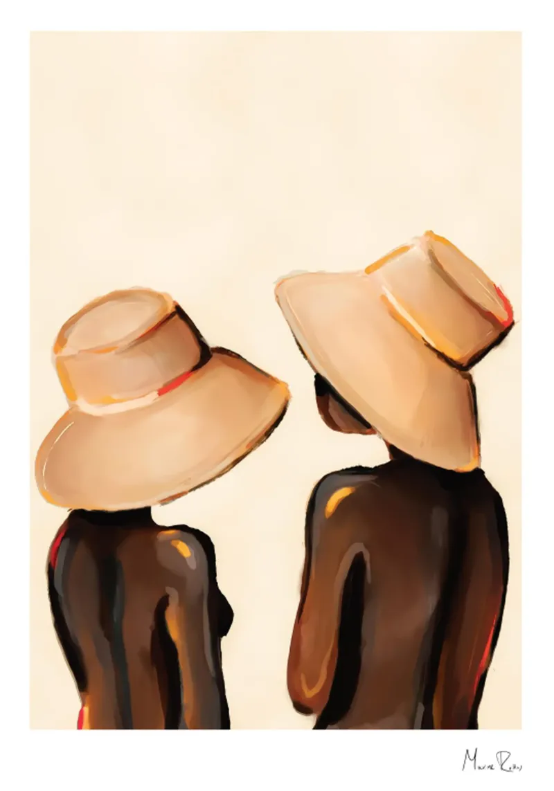 Maxime Rokus - Cappelli insieme pellicola backlit da wongka shop