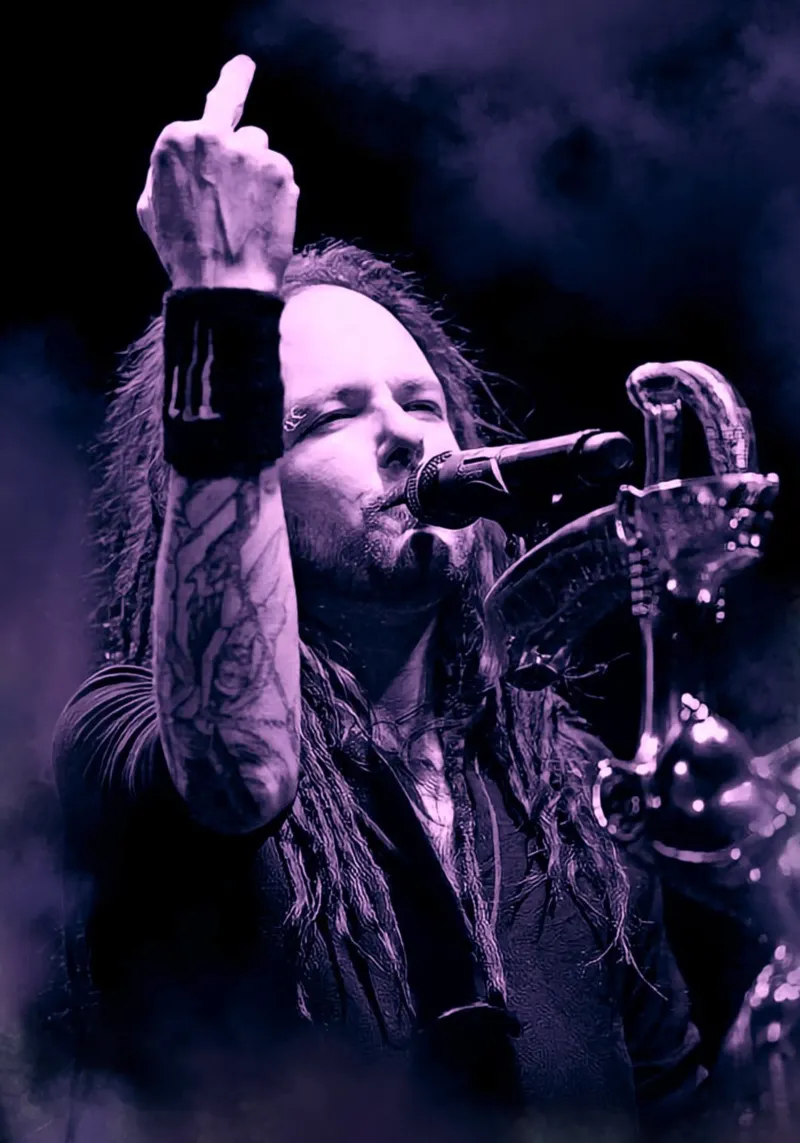 Jonathan Davis - Korn pellicola backlit da Lembayung art