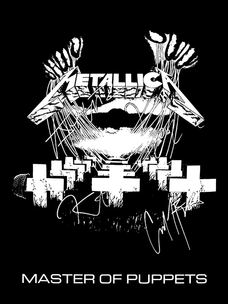 Metallichead - Master Of Puppets 2 pellicola backlit da music soul