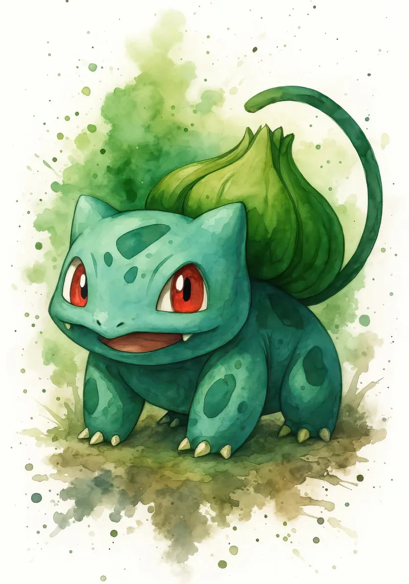Bulbasaur pellicola backlit da NextPixel