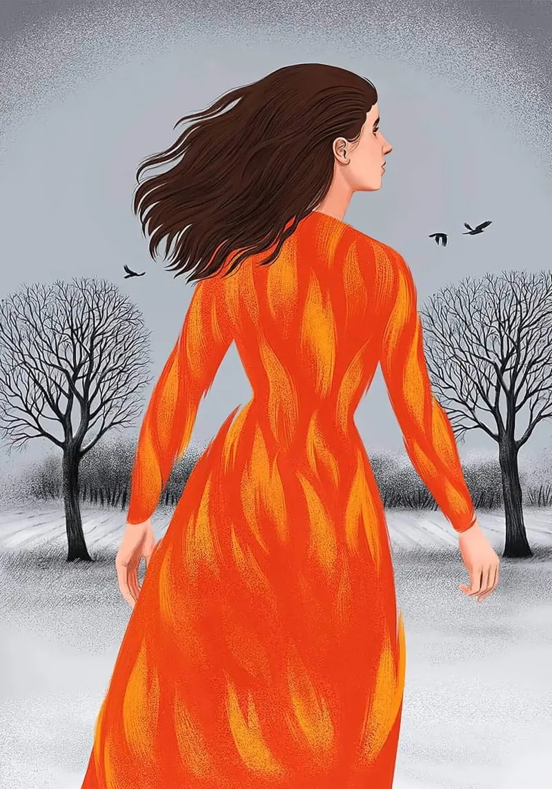 Illustrazioni editoriali potenti - Silja Goetz poster da Monillustrations