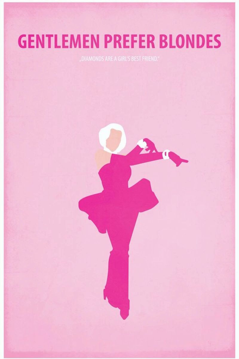Gentlemen prefer Blondes Poster von Fräulein Fisher